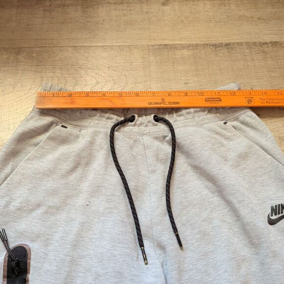 NIKE SPORTSWEAR MODERN TECH FLEECE SWEATPANTS JOGGERS GREY WOMENS Small S - Picture 5 of 7